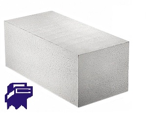 Блок газобетонный стеновой 625*250*250мм B 2,5 D 500кг/м3 Могилевский КСИ