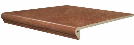 Клинкерная ступень фронтальная Koblenz Brown SDS 310x320x25/10 мм