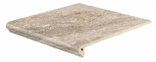 Клинкерная ступень фронтальная Frankfurt Gelbbeige SDS 310x320x25/10 мм