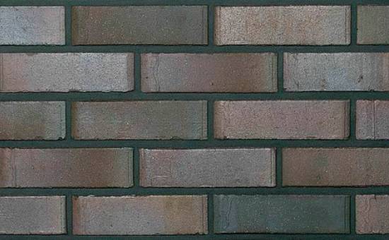 Кирпич клинкерный пустотелый Roben Accum blau-braun гладкий, 240*115*71 мм